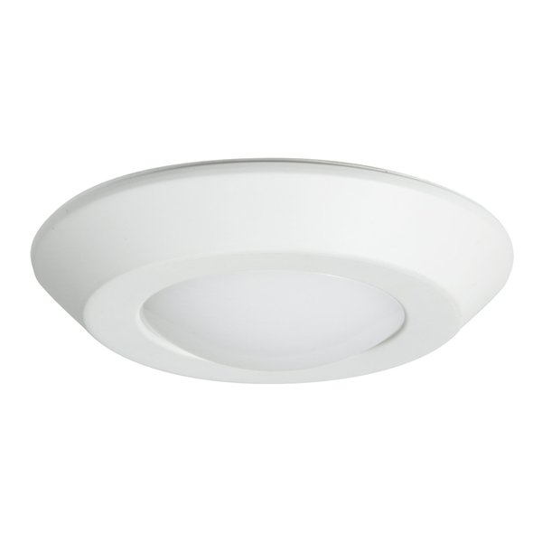 Cooper Lighting Halo BLD4 Series Matte White 4 in. W Aluminum LED Recessed Surface Mount Light Trim 10.3 W BLD4089SWHR-CA